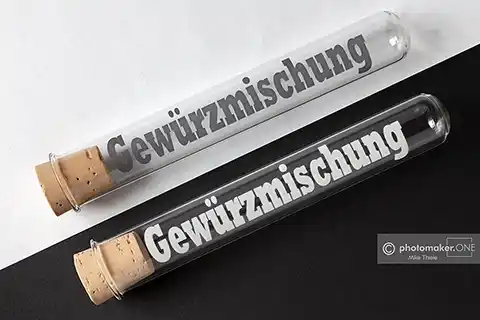 Reagenzgläser, bedruckt <sup>#104</sup>
