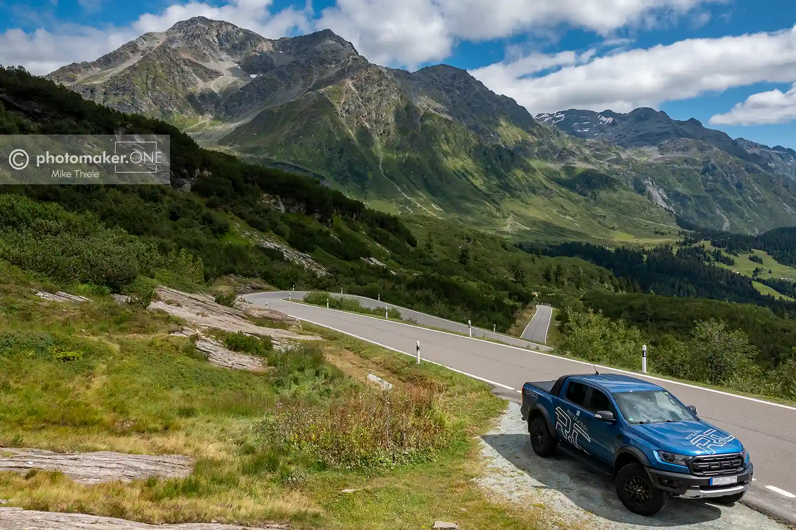 In den Schweizer Alpen