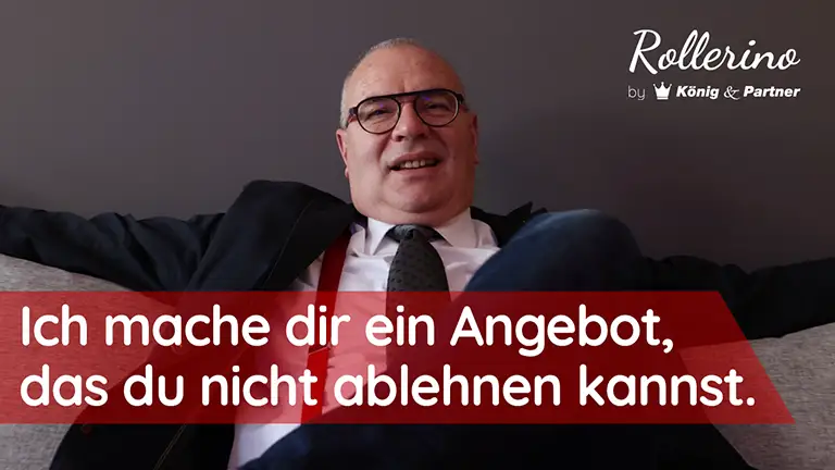 Filmproduktion für Rollerino - die Zweiradsparte der König & Partner GmbH in Meiningen
